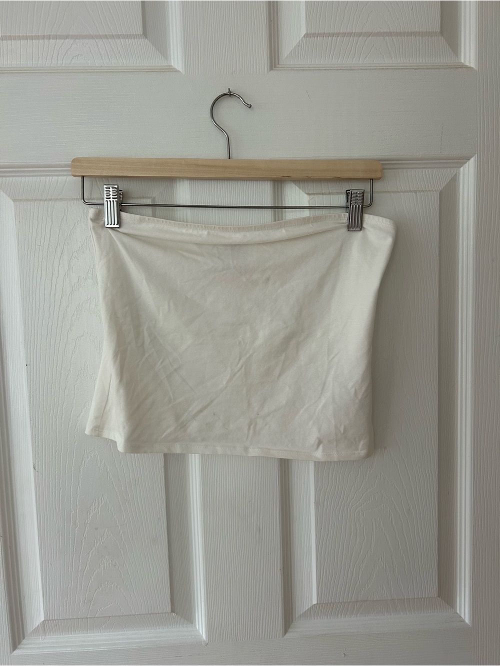 H&M White & Black Tube tops